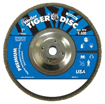 Imágen de Weiler Tiger Disco de hojas 50643 (Imagen principal del producto)