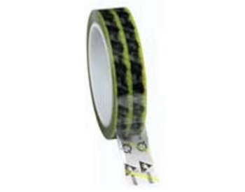 Protektive Pak Wescorp Transparente/Amarillo Cinta de control estático - 1 pulg. Anchura x 72 yds Longitud - 2.4 mil Espesor - protektive pak 46915