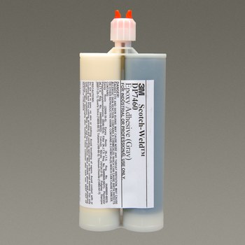 3M Scotch-Weld LSB60NS Gris Adhesivo epoxi - Base y acelerador (B/A) - 400 ml Cartucho doble - 63426