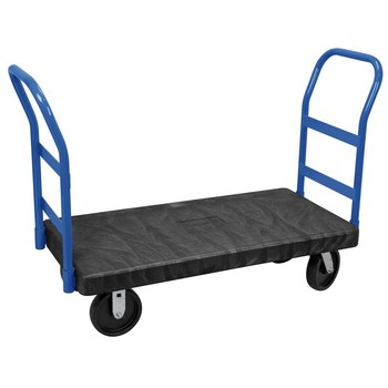 Imagen de Akro-mils U90184B2412 Ultra/Deck Revestido en polvo Espuma estructural HDPE Carretilla de plataforma (Imagen principal del producto)