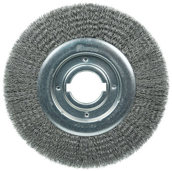 Weiler 06160 Cepillo de rueda - Rizado Acero cerda