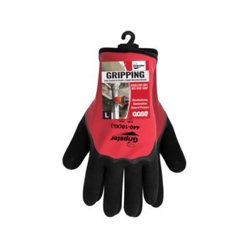 Global Glove Gripster 440 Negro/Azul Grande Nailon Guantes de trabajo - 440 lg