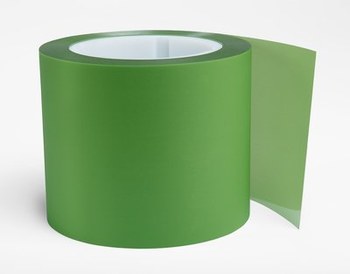 3M Óxido de aluminio Verde Rollo de película para solapado, Óxido de aluminio, 30 µ Micron, 4 pulg. ancho x 150 pies longitud - 14055