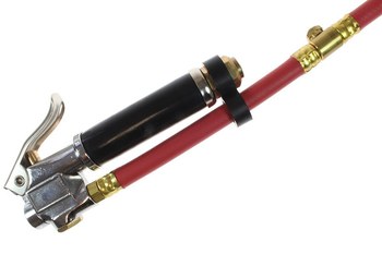 Imágen de Manómetro de inflado, 10-120, manguera de 72", purgador, mandril de bola con clip A1105-72 de por de Coilhose (Imagen principal del producto)
