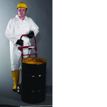Imágen de West Chester 3650 Blanco Grande Polipropileno Overoles desechables para trabajo y uso general (Imagen principal del producto)