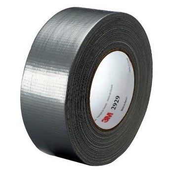3M 2929 Plateado Cinta para ductos - 48 mm Anchura x 50 yd Longitud - 6 mil Espesor - 24883