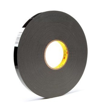3M 4949 Negro Cinta VHB - 3/4 pulg. Anchura x 36 yd Longitud - 45 mil Espesor - 67497