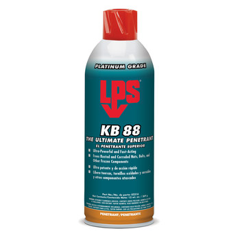 LPS KB 88 Ultimate Rojo Penetrante - 13 oz Lata de aerosol - Grado alimenticio - 02316