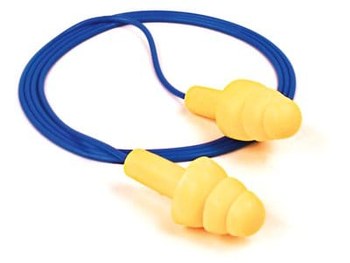 3M E-A-R UltraFit 340-4004 Tapones para los oídos 40003 - Universal - Espuma elastómera termoplástica - Amarillo - 25 dB
