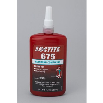 Loctite RC675 Compuesto de retención Verde 250 ml Botella - 67541