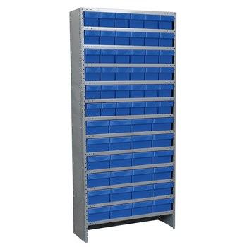 Imagen de Akro-mils ASC1879AST 6500 lb Ajustable Gris Revestido en polvo Acero 22 ga Adjunto Ajustable Sistema de estantería fijo (Imagen principal del producto)