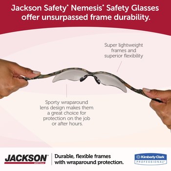 Ansell KleenGuard V30 Policarbonato Lentes de seguridad estándar lente Bronce - Marco envolvente - 761445-00444