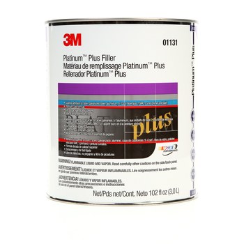 3M Bondo Platino 01131 Rellenador Pasta 1 gal Lata