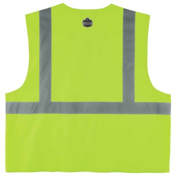 Ergodyne Glowear 8225HL Chaleco de alta visibilidad 21187 - tamaño 2EG/3EG - Poliéster - Lima de alta visibilidad - ANSI clase 2