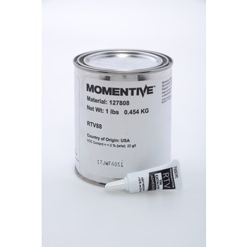 Momentive RTV88 Compuesto de encapsulado y condensación Rojo Pasta 1 pt Kit - RTV88 RED 001