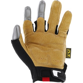 Mechanix Wear DuraHide M-Pact Marrón Pequeño Cuero Etiquetas frágiles - lfr-75-008