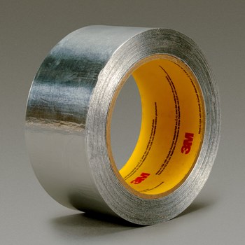 3M 438 Cinta de aluminio - 2 pulg. Anchura x 60 yd Longitud - 7.2 mil espesor total - 85329
