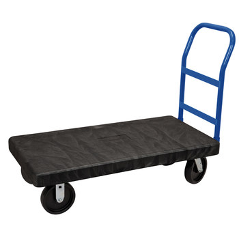 Imagen de Akro-mils U90284A1012 Ultra/Deck Revestido en polvo Espuma estructural HDPE Carretilla de plataforma (Imagen principal del producto)