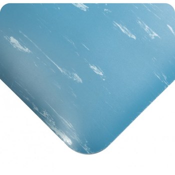 Imágen de Wearwell Tile-Top Select 494 Azul Base de esponja de PVC/Superficie de PVC Tapete antifatiga (Imagen principal del producto)