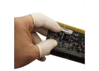 QRP Qualatrile Dedal 9C 9C - ISO Class 5 - tamaño Mediano - Nitrilo - Blanco - 9c md