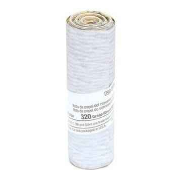 3M Stikit Rollo de lijado 27825 - 3 1/4 pulg. x 100 pulg. - Carburo de silicio - 320 - Extrafino