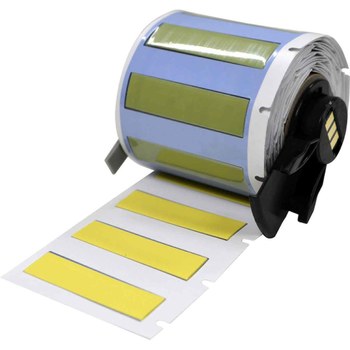 Imágen de Brady PermaSleeve Amarillo Transferencia térmica M6-250-175-345-YL Etiquetas termorretráctiles para cables y alambres (Imagen principal del producto)
