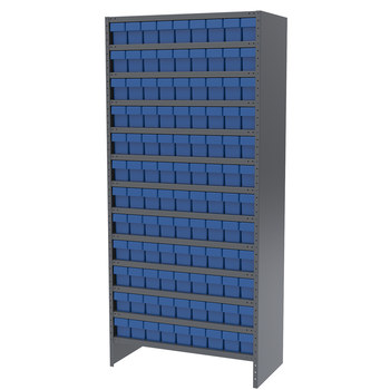 Imagen de Akro-mils ASC1879148 6500 lb Ajustable Gris Revestido en polvo Acero 22 ga Adjunto Ajustable Sistema de estantería fijo (Imagen principal del producto)