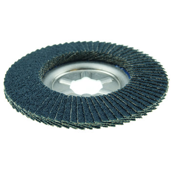 Weiler Tiger Tipo 29 - Zirconia - 4 1/2 pulg. - 24 - Muy áspero - 50511