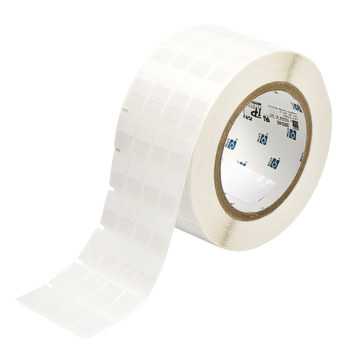 Imágen de Brady Transparente/Blanco Autoextinguible, Autolaminados Vinilo Transferencia térmica THT-80-427-5 Rollo de etiquetas para impresora de transferencia térmica troquelado (Imagen principal del producto)