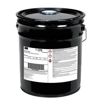3M Scotch-Weld 270 Acelerador (parte A) Compuesto de encapsulado y condensación Negro Pasta 5 gal - Proporción de mezcla 1:1 - 82265