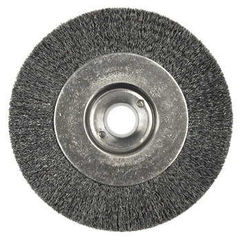 Weiler 00105 Cepillo de rueda - Rizado Acero cerda