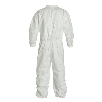 Dupont Tyvek Overoles resistentes a productos químicos 400 TY125SWHXL002500 - tamaño XL - Blanco - TY125S XL