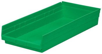 Imagen de Akro-mils 292 cu in Verde Polímero de grado industrial Estante Contenedor de almacenamiento (Imagen principal del producto)