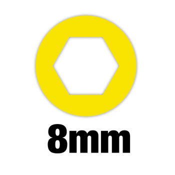 Milwaukee HollowCore 8M 48-22-2565 Llave de vaso - Acero forjado - 182.88 mm - 67103
