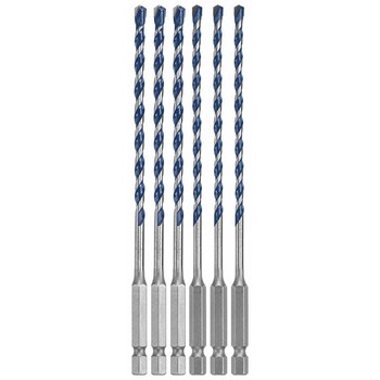 Imágen de Juego de brocas para martillo BlueGranite Turbo HCBG600T de Con la punta de carburo por de Bosch (Imagen principal del producto)