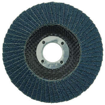 Weiler Wolverine Tipo 27 - Zirconio - 4-1/2 pulg - 36 - Muy áspero - 31401
