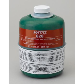 Loctite 620 Compuesto de retención Verde Líquido 1 L Botella - 62085