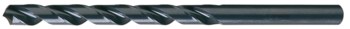 Cleveland 2510 Taladro de longitud cónica - Corte de mano derecha - Punta Radial 118° - Acabado Óxido de vapor - Longitud Total 3.75 pulg. - Flauta Espiral - Acero de alta velocidad - Vástago Recto - C08615