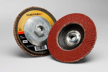 3M Cubitron II Tipo 29 - Óxido de aluminio cerámico - 4 1/2 pulg. - 40+ - Grueso - 55623