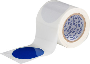 Imágen de Brady Azul Punto Laminado Interior Poliéster 104524 Etiqueta puntos para marcaje (Imagen principal del producto)
