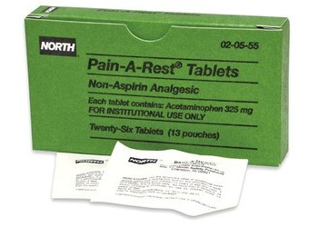 Imágen de North Pain-A-Rest Tabletas sin aspirina (Imagen principal del producto)