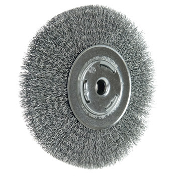 Weiler Vortec Pro 06655 Cepillo de rueda - Rizado Acero cerda