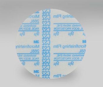 3M Hookit Recubierto Óxido de aluminio Azul Disco de velcro - Óxido de aluminio - 3 pulg. - 9 µ - Ultrafino - 54538