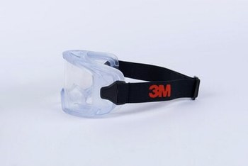 3M GoggleGear 3000 GG3101-SGAF Policarbonato Lentes de protección lente Claro - 887862-97694