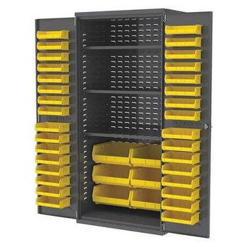 Imagen de Akro-mils AC3624YD3AS Gris Amarillo Revestido en polvo Acero 16 ga No apilable Gabinete para cajas (Imagen principal del producto)