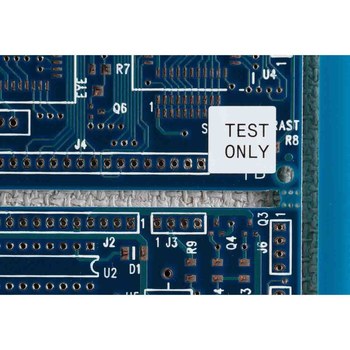 Brady UltraTemp THT-99-717-10 Rollo de etiquetas troqueladas para impresoras - 0.5 pulg. x 0.5 pulg. - Poliimida - Blanco - B-717
