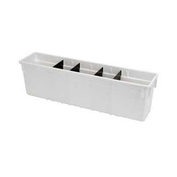 Imagen de Akro-mils Vantagebin Blanco Polímero de grado industrial Estante Contenedor de almacenamiento (Imagen principal del producto)