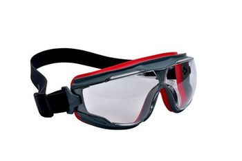 3M GoggleGear Scotchgard 500 GG501NSGAF Policarbonato Gafas de seguridad lente Transparente - Ventilación indirecta - 051131-27561