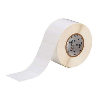 Imágen de Brady Blanco Poliéster Transferencia térmica THT-18-422-3 Rollo de etiquetas para impresora de transferencia térmica troquelado (Imagen principal del producto)