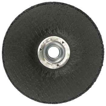 Weiler Wolverine Rueda esmeriladora de superficie 56455 - 4-1/2 pulg - Óxido de aluminio - 24 - N